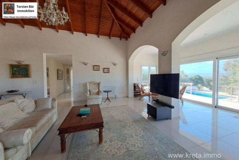 Kampia Kreta, Kambia, freistehende Villa priv. Pool Haus kaufen